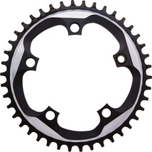 SRAM X-Sync Chainring 46t 110 BCD 10/11-Speed Aluminum Polished Grey/Matte Black - £98.32 GBP