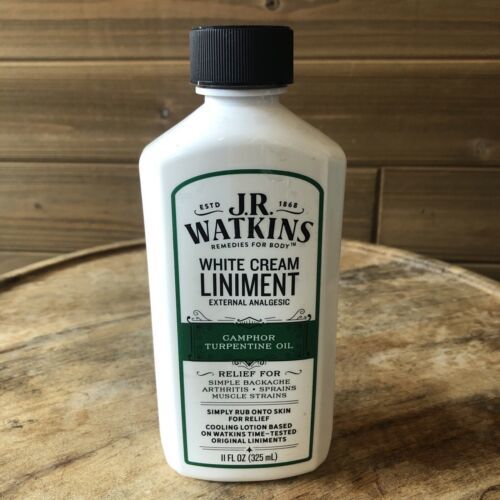J.R. Watkins White Cream Liniment-  11 Ounce - Fast Shipping - $28.04