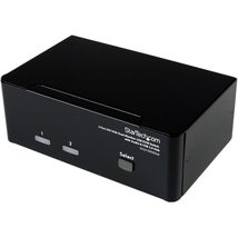 StarTech.com 2 Port KVM Switch - DVI and VGA w/ Audio and USB 2.0 Hub  Dual Mon - £209.60 GBP