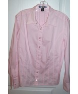 Folio New York Shirt~Pink~14~Beautifully Detailed~Snap Closures~Upscale/... - $53.77 CAD