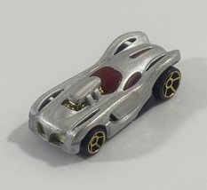 2006 Mattel Hot Wheels Silver Car 1:64 Die cast McDonald&#39;s Happy Meal Toy - $3.46