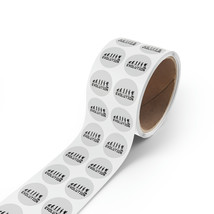Premium Round Sticker Label Rolls for Durability and Glossy Finish - £68.17 GBP+