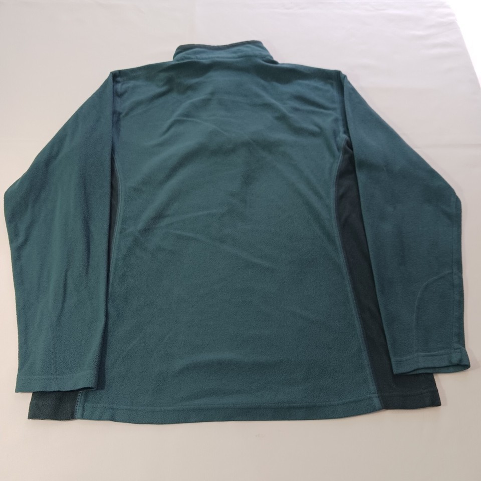 Columbia XM6279 KL ST. LOUIS Men's Green Pine Ridge Fleece 1/4 Zip Sweatshirt M Item image 15