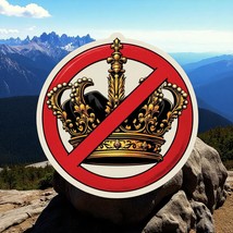 NO KINGS sticker or magnet, maga clowns, dump trump, not my president, p... - $3.95+