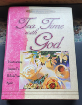 Hardback Books Tea Time With God Robert J. Exley Spirit Relax Devotional Nice - £6.38 GBP