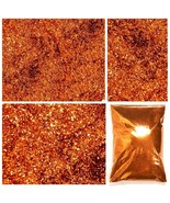 2 lb / 907g Bright Orange Metal Flake .004&quot;, .008&quot;, .015&quot;, .025&quot; Paint A... - £98.65 GBP+
