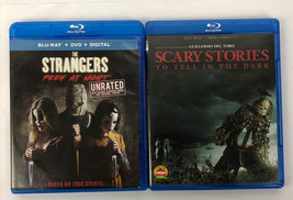 Scary Stories to Tell in the Dark + The Strangers Prey at Night 2 x Blu-Ray DVD - £12.54 GBP