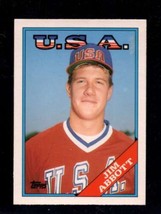 1988 Topps Traded #1 Jim Abbott Nmmt (Rc) Oly *X112160 - £4.02 GBP