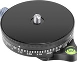 Neewer Camera Panoramic Panning Base With Plate, 3/8-Inch Screw Aluminum... - £29.72 GBP