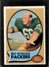 1970 Topps #55 Ray Nitschke Ex Packers Hof *X39224 - £7.67 GBP