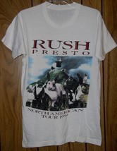 Rush Concert Tour Shirt Vintage 1990 Presto Tour Sold Out Single Stitched LARGE - £129.06 GBP