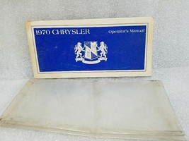 1970 Chrysler Owners Manual 16315 - £13.39 GBP