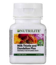 Amway Nutrilite Milk Thistle and Dandelion Plus For Healthy Aging + Fast Ship  - $58.90