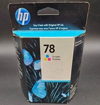 HP 78 Tri-Color Ink Cartridge C6578DN Genuine- New Sealed Box - £17.41 GBP