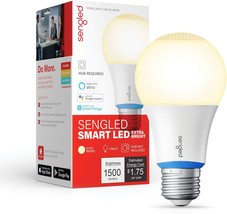 Sengled Smart Light Bulbs 100W, 2700K Dimmable A19 Led Light 1500Lm,, Echo Plus. - £28.67 GBP
