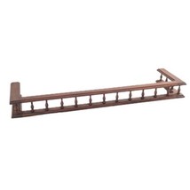 Mahogany Wood Spindle Fireplace Kerb Surround / Fender, Vintage - £66.46 GBP