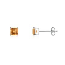 ANGARA Natural Citrine Stud Earrings in Sterling Silver for Women (4mm) - $201.14+