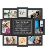 Black Finish Family Rules Photo Picture Frame Wall Art Home Hanging Xmas... - £110.03 GBP