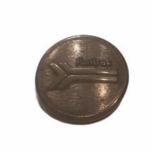 Silver AMTRAK Railroad Uniform Button 7/8&#39;&#39; Diameter Waterbury - $9.02