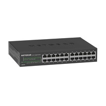 24-Port Gigabit Ethernet Unmanaged Switch (Gs324) - Desktop, Wall, Or Ra... - £120.34 GBP