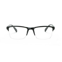 1 Pack Men Women Unisex Square Half Frame Reading Glasses Spring Hinge Readers - £5.47 GBP