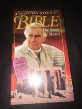 Charlton Heston Presents The Bible The Story of Moses VHS - £6.33 GBP