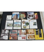 Lot of 14 Vtg Marvin Pella Colorlok Z-Brick Catalog Brochure Flyers Inst... - $9.99