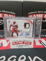 Ndamukong Suh 2010 Sp Authentic Rookie Authentics Auto Patch /299 Bgs 9/10  - £283.09 GBP