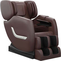 Real Relax FullBody ZeroGravity Shiatsu Bluetooth Heat Foot Roller Massage Chair - £506.68 GBP