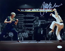 Ralph Macchio Signed 11x14 The Karate Kid Spotlight Photo JSA ITP - £77.51 GBP