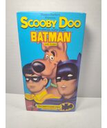 Vtg Scooby Doo Batman And Robin VHS The Caped Crusader Caper 1988 Hanna ... - $19.79