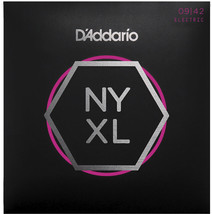 D&#39;Addario NYXL0942 Nickel Wound Electric Guitar Strings, Super Light, 9-42 - £10.37 GBP