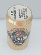 Rare Michelob Golden Draft Production Sample Ribbed Flat Top Beer Can - $45.00