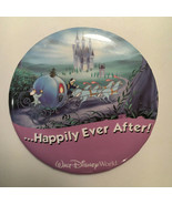 Disney Collectibles Disney World Happily Ever After! Button Pin Cinderel... - $7.64