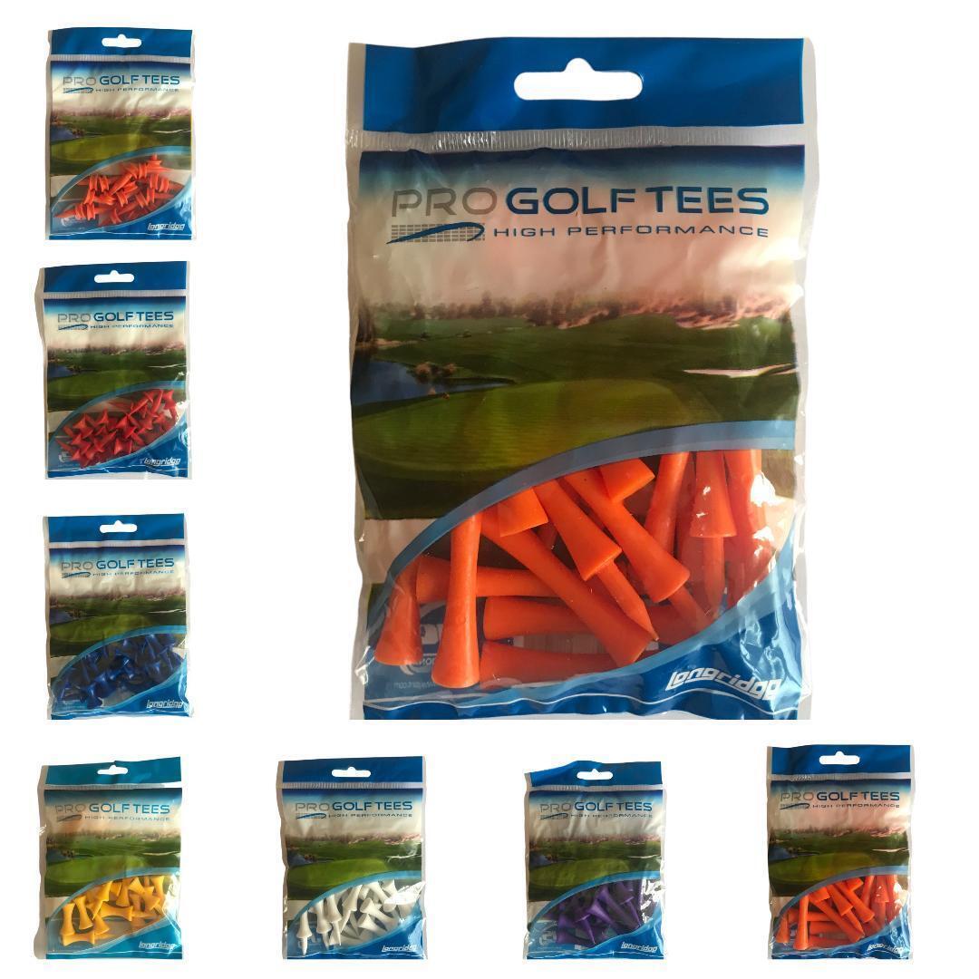 Longridge Pack of Graduated Castle Golf Tees. All Sizes. 5mm to 50mm. - $4.41