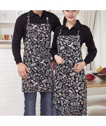 Pack of 2combo couple apron Work Clothes Apron Kitchen Hang Neck apron m... - $19.75