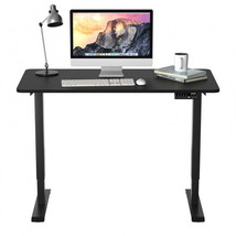 Adjustable Standing Desk Electric Height With Memory Controller-Black - £334.16 GBP