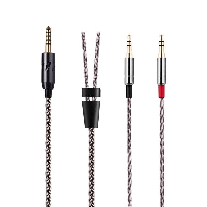 6N 4.4mm balanced Audio Cable For Hifiman HE1000 V2 HE400S HE400i HE560 Arya