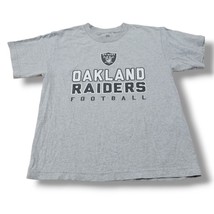 Oakland Raiders Shirt Size Large 14/16 Kids NFL Apparel Football Graphic T-Shirt - £16.80 GBP