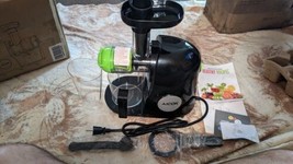 Aicok AMR521 Black Green Easy Clean Slow Masticating Juicer Extractor In... - $67.31