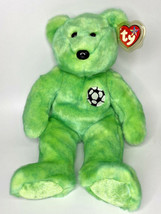 1999 Ty Beanie Buddies &quot;Kicks&quot; Retired Soccer Teddy Bear BB13 - £10.19 GBP