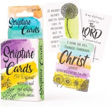 Scripture Cards - 54 Verses and Quotes From the Bible - Learn With Ease! - £4.73 GBP