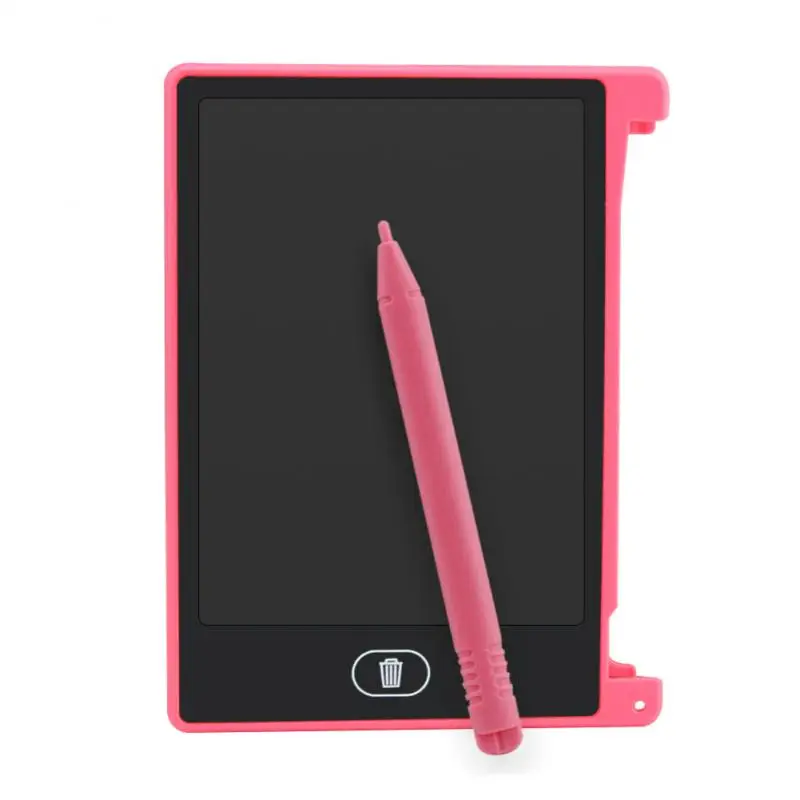 4.4-inch LCD Writing Tablet English Portable Mini Children&#39;s Drawing Graffiti - £7.80 GBP