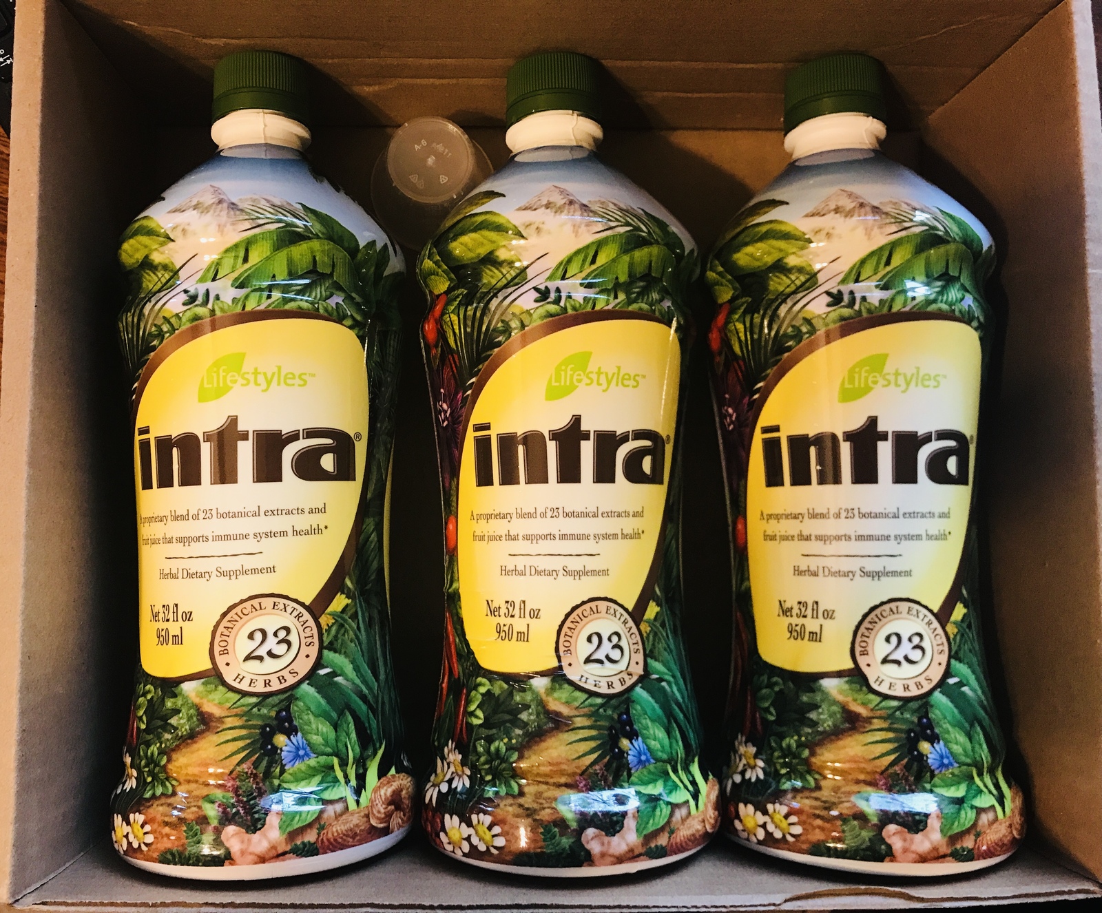 Primary image for Intra Herbal Juice 3 bottles Helps Immune, Energy Booster supplement