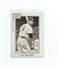 Ted Williams (Baseball) 2014 Panini Golden Age The Baseball Game Insert #1 - $4.99