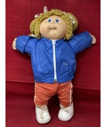 1986 Athletic Cabbage Patch Kids Baby Tooth Blond Girl Signed VTG Coleco... - $49.45