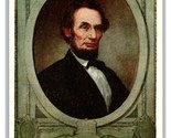 Ritratto Di Abraham Lincoln Da William Marshall Unp Udb Cartolina U15 - $5.08