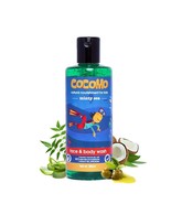 Natural Olive &amp; Coconut Oil Kids Face &amp; Shower Gel, Minty Fragrance, Sof... - £21.11 GBP