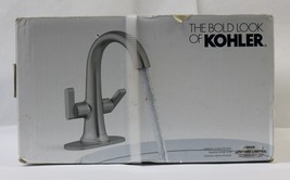 KOHLER Setra Single Hole 2-Handle Bathroom Faucet Brushed Nickel 1005-72... - £47.78 GBP