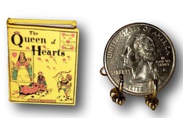 Handcrafted 1:12 Scale Miniature Book The Queen Of Hearts Randolph Caldecott - $39.99